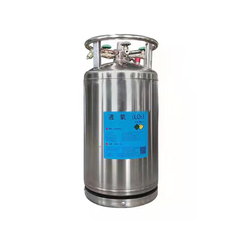 Cylindre de dewar liquide isolé soudé